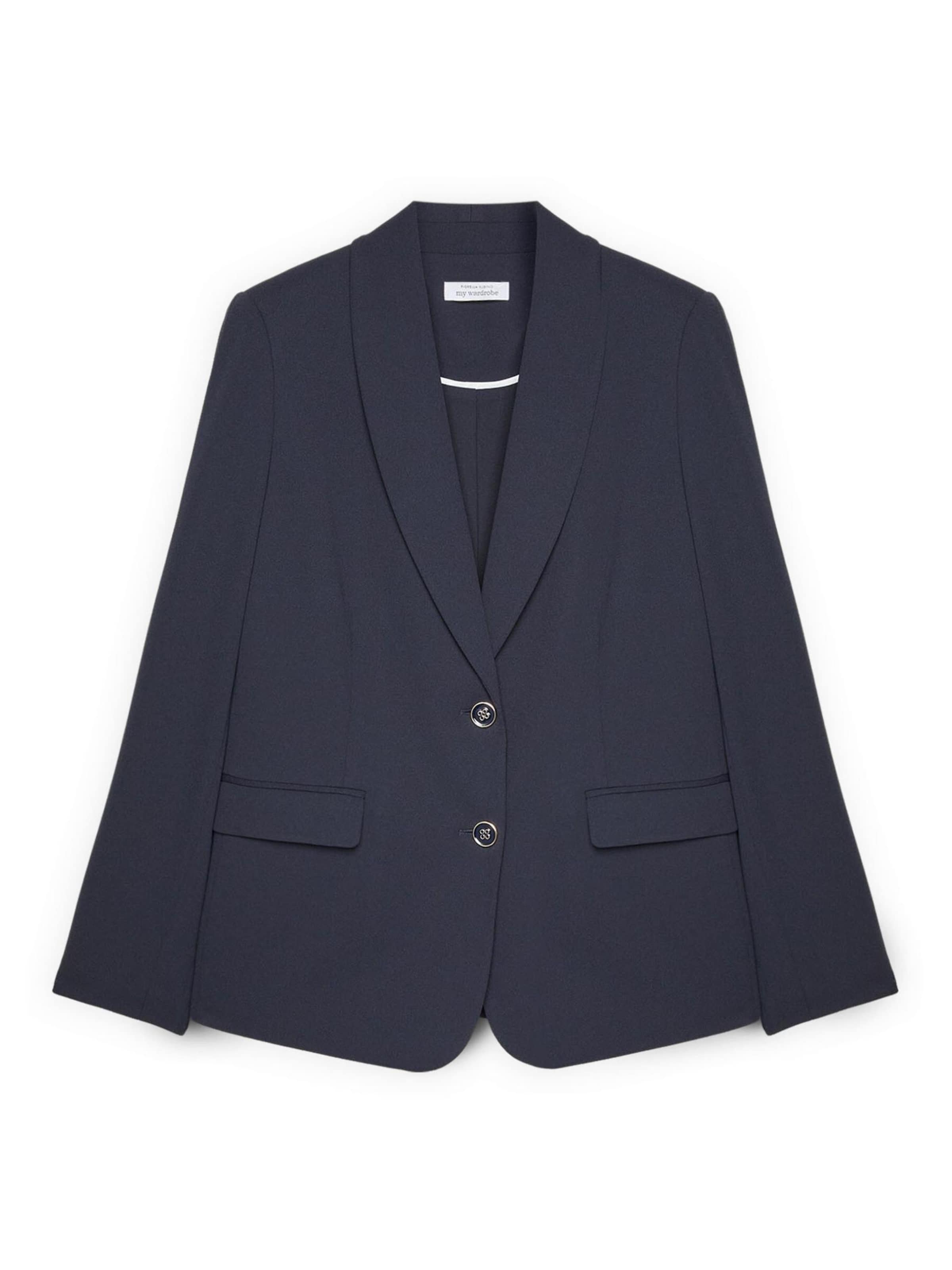 Blazer Fiorella Rubino en bleu : devant