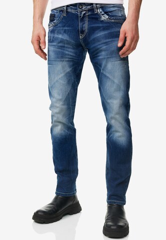 Rusty Neal Regular Jeans 'YAMATO' in Blau: predná strana