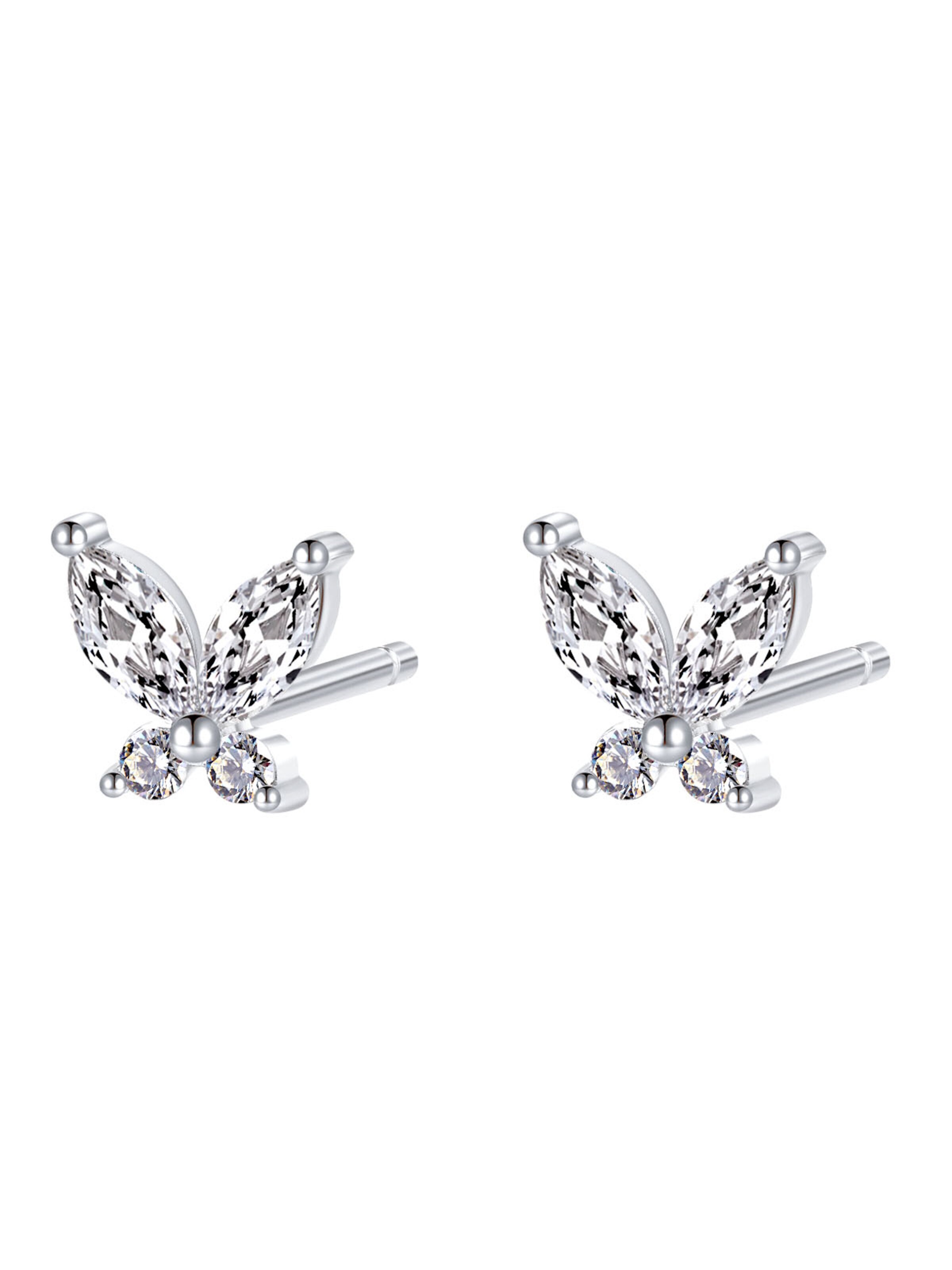 Boucles d'oreilles 'Aurelia' Hey Happiness en argent