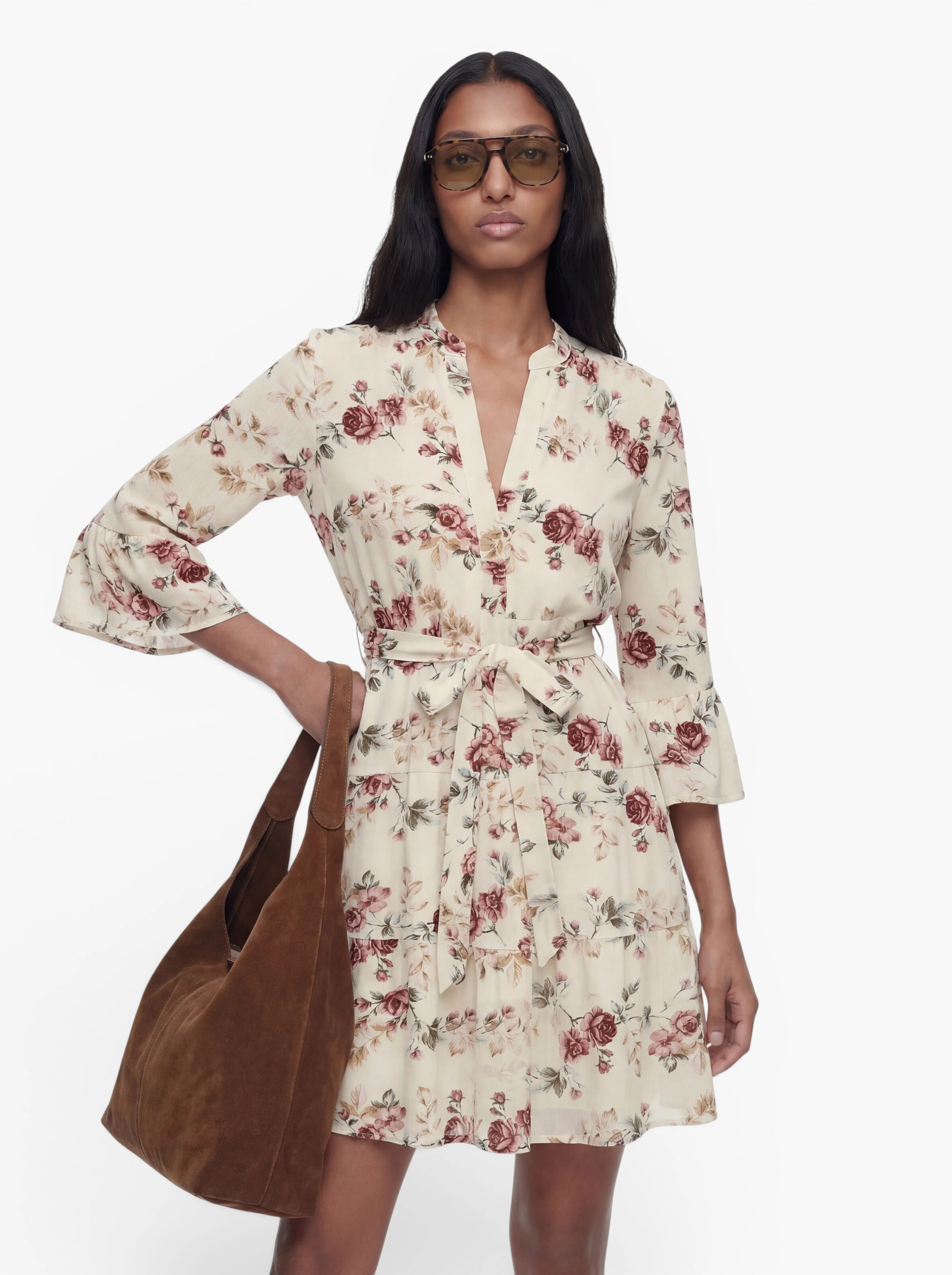 Robe 'ONLSINA' ONLY en beige