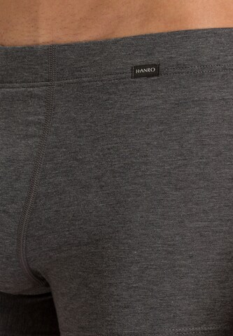 Hanro Boxer shorts ' Cotton Essentials ' in Grey