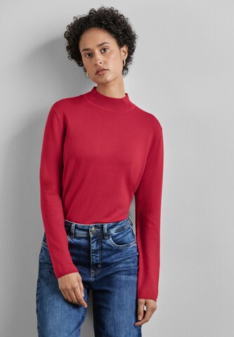STREET ONE Pullover in Rot: Vorderseite