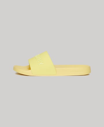 Superdry Beach & Pool Shoes in Yellow: front