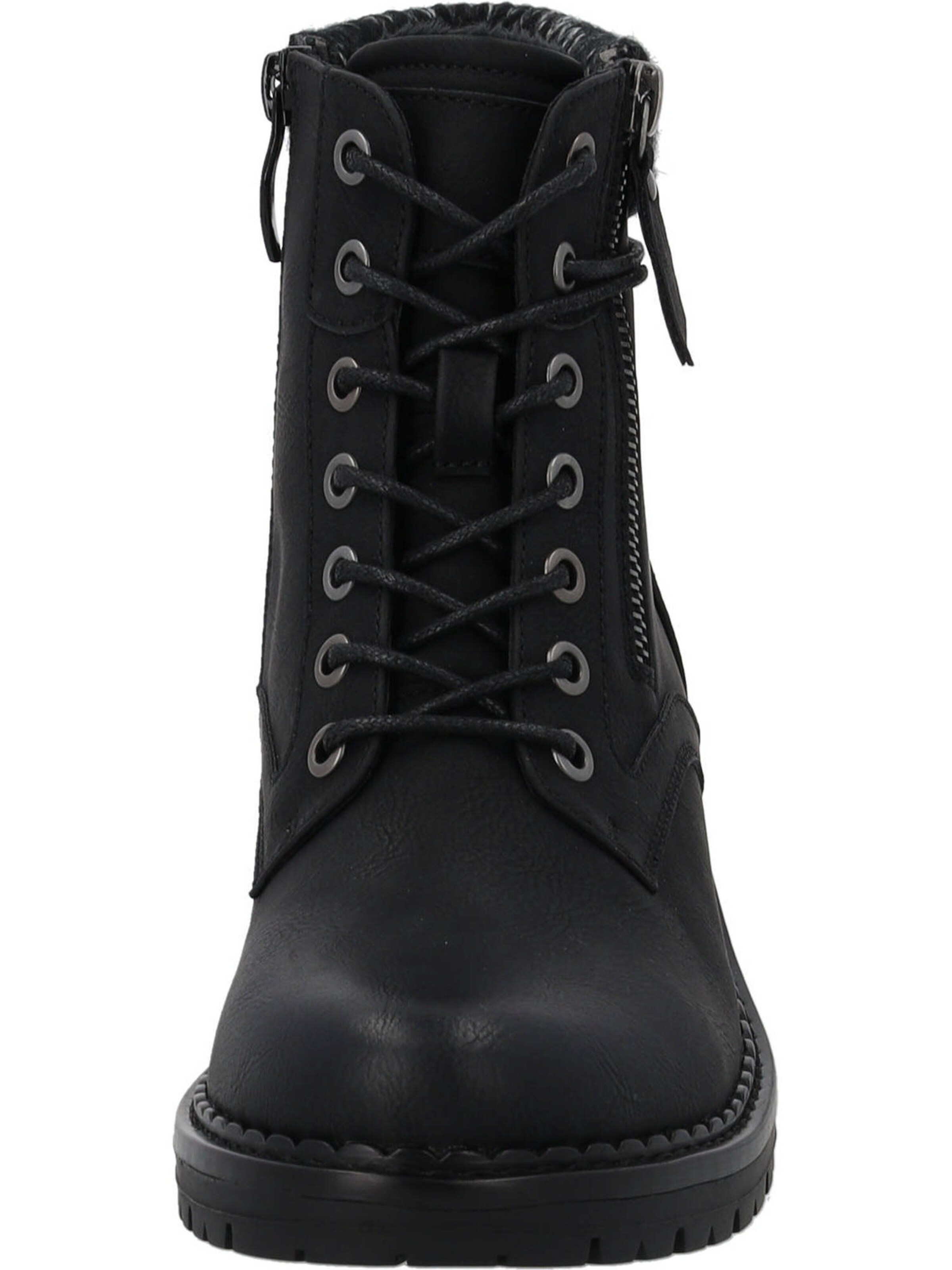 Bottines à lacets 'Ziwiza' Palado en noir
