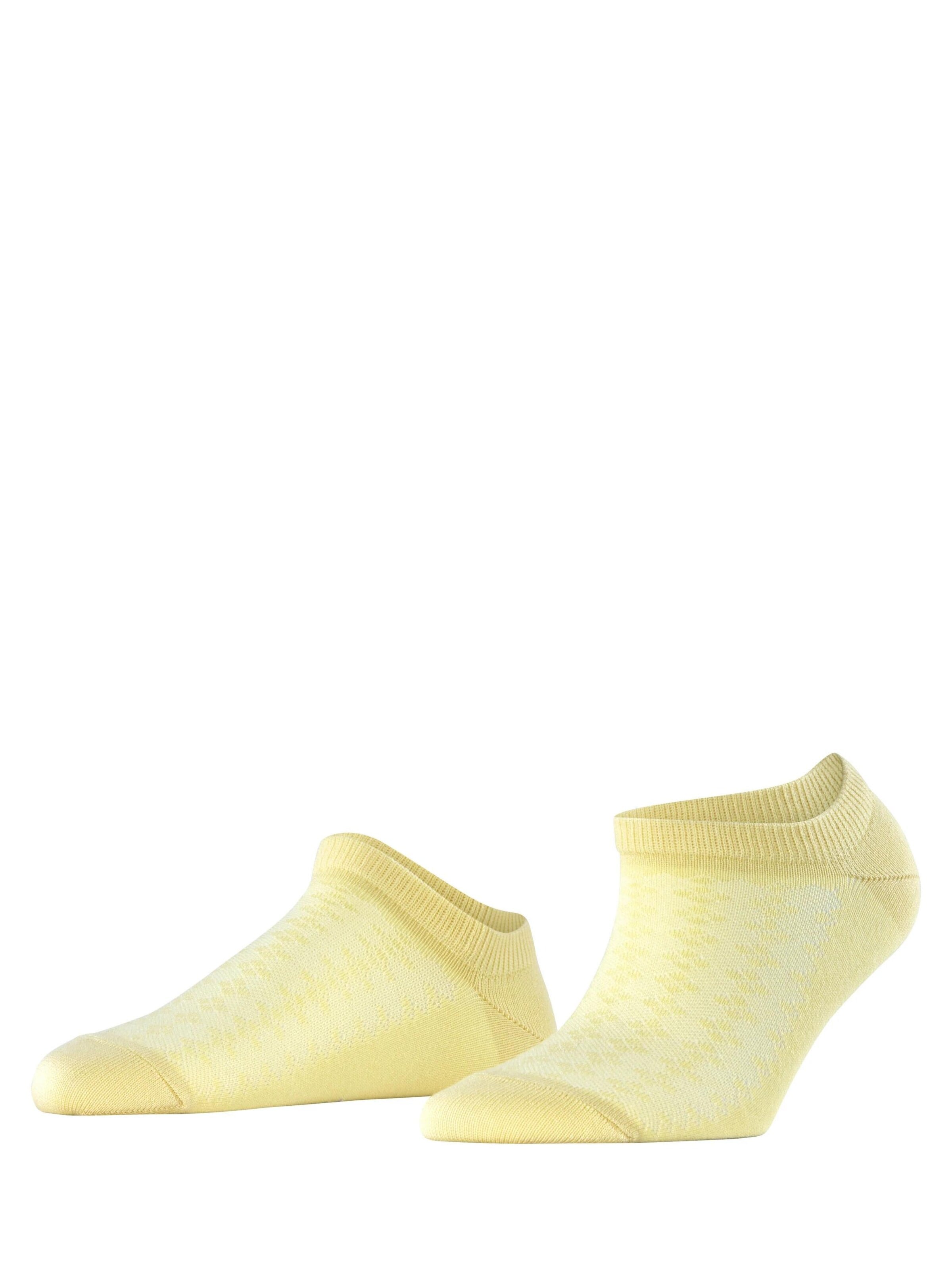 BURLINGTON Ankle Socks 'Merseyside' in Yellow: front