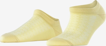 BURLINGTON Ankle Socks 'Merseyside' in Yellow: front