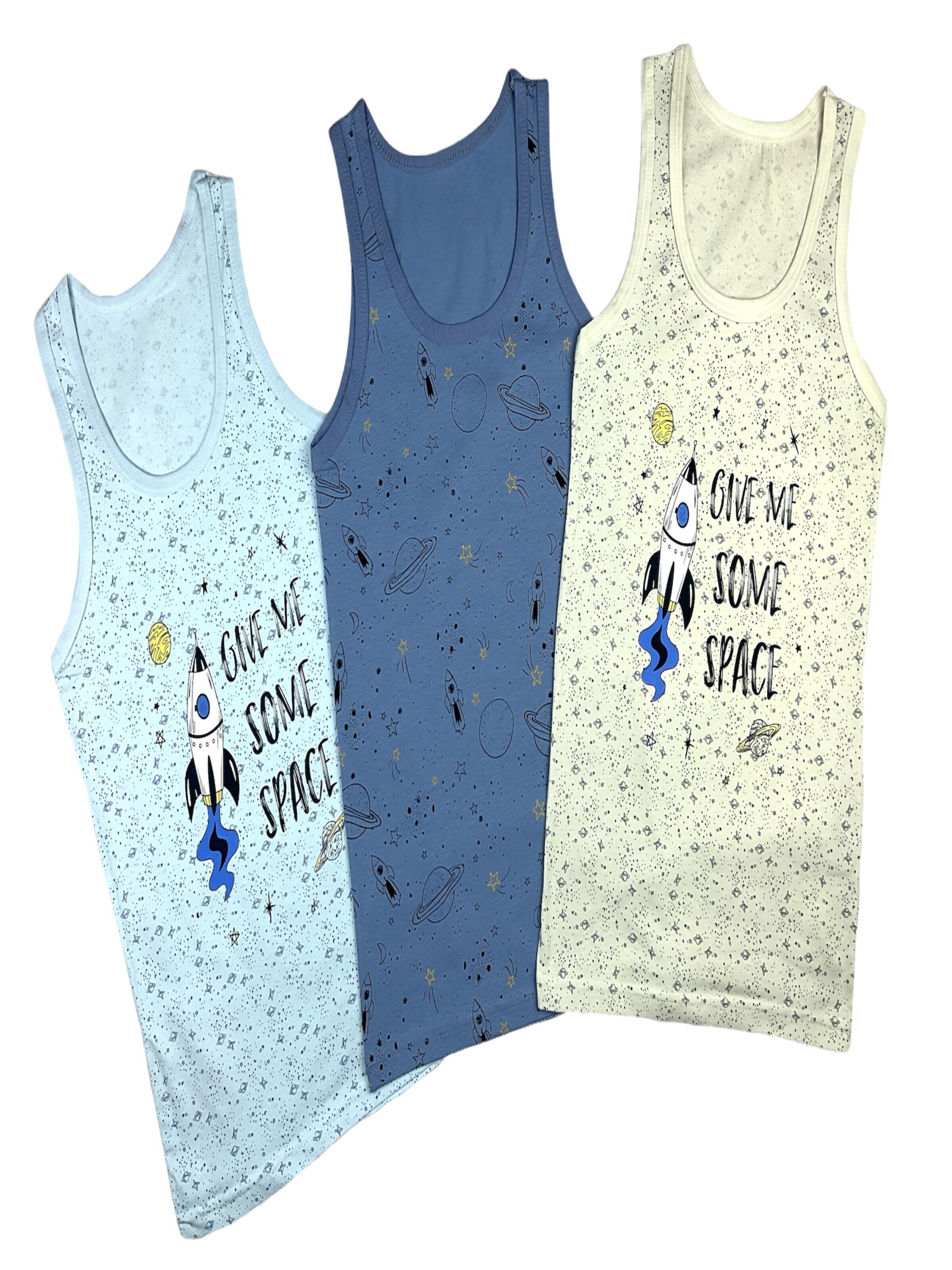 LOREZA - Camiseta térmica 'Jungen Unterhemden Space' en Mezcla de colores