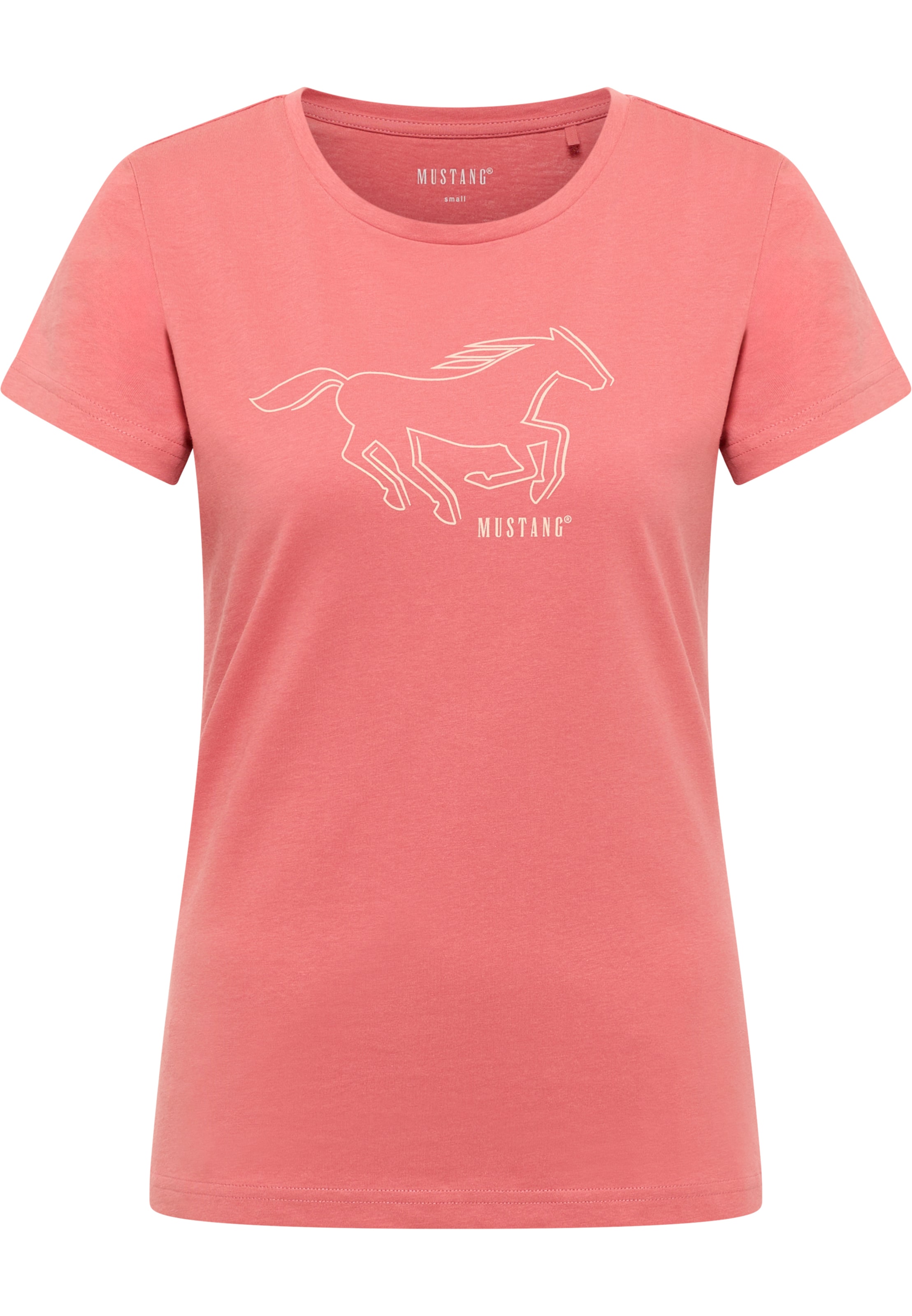 MUSTANG Shirt 'Style Loa' in Pink: front