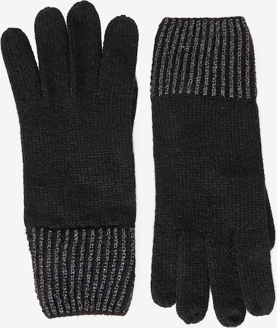 STREET ONE Fingerhandschuhe in schwarz / silber, Produktansicht