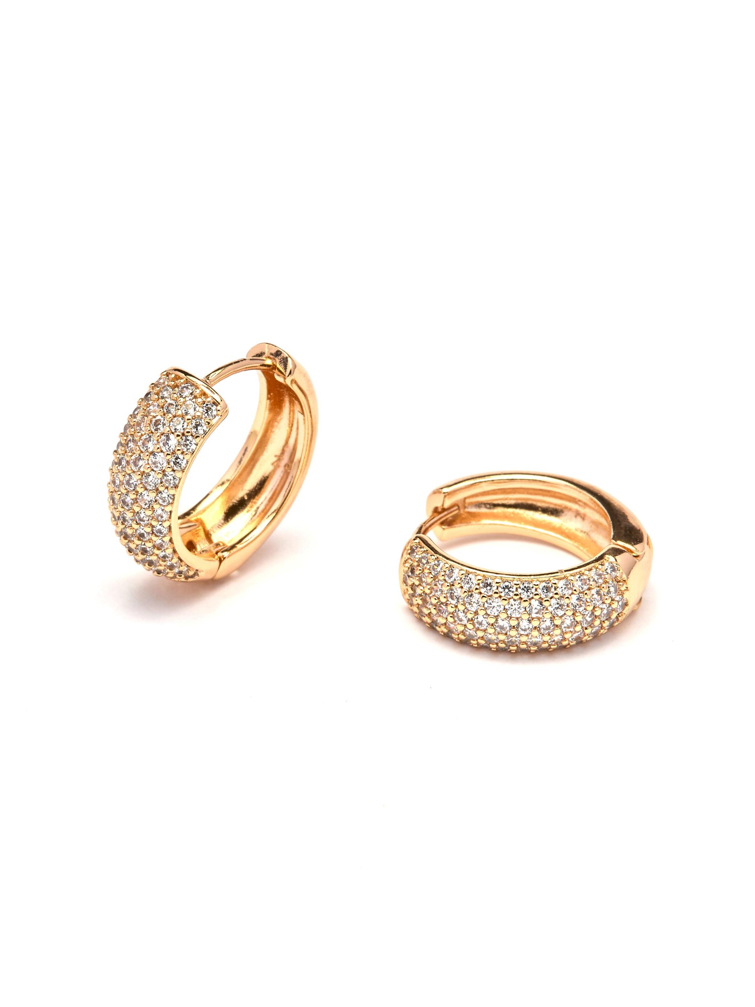 Luxenter Earrings 'Xaeli' in Gold