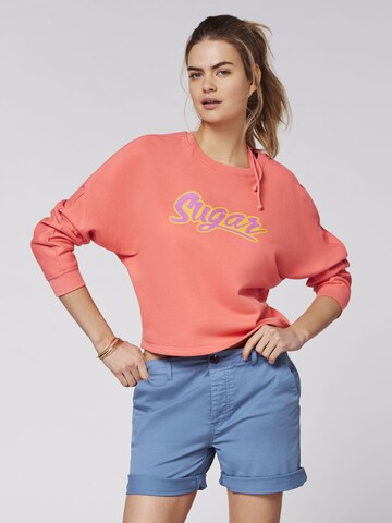 CHIEMSEE Sweatshirt in Pink: front