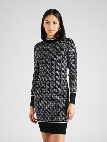GUESS Knitted dress 'Lise' in Black: front