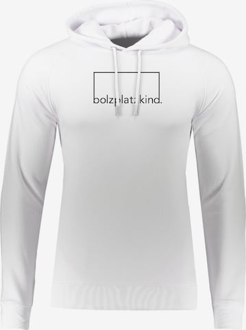 Bolzplatzkind Sweatshirt in White: front