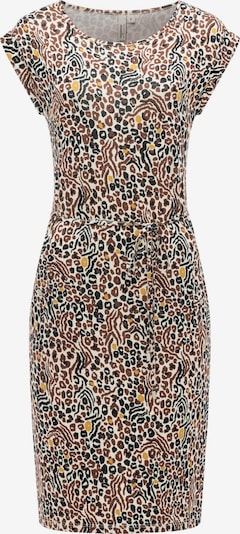 Vasarinė suknelė 'Taggien' iš Ragwear, spalva – ruda / geltona / juoda / balta, Prekių apžvalga