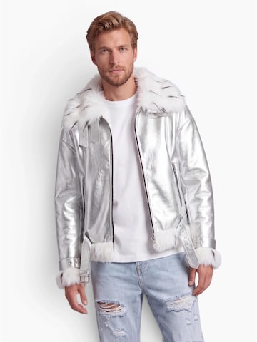 BTY Winterjas in Zilver: voorkant