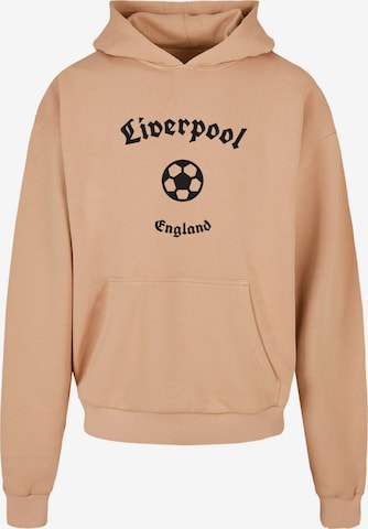 Felpa 'Liverpool' di Merchcode in beige: frontale