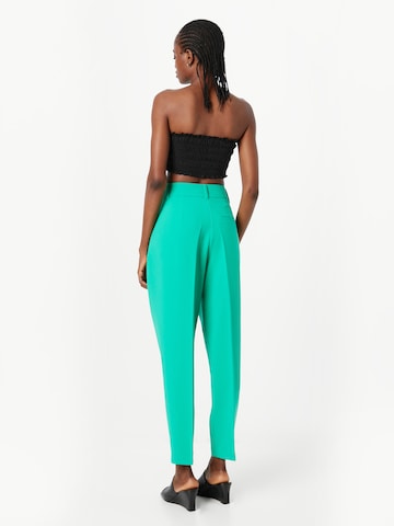 2NDDAY Regular Pleat-front trousers 'Anton' in Green