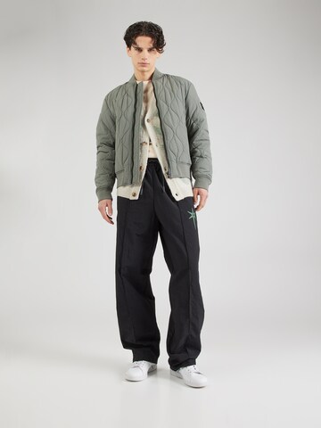 Marcelo Burlon Wide Leg Hose in Schwarz