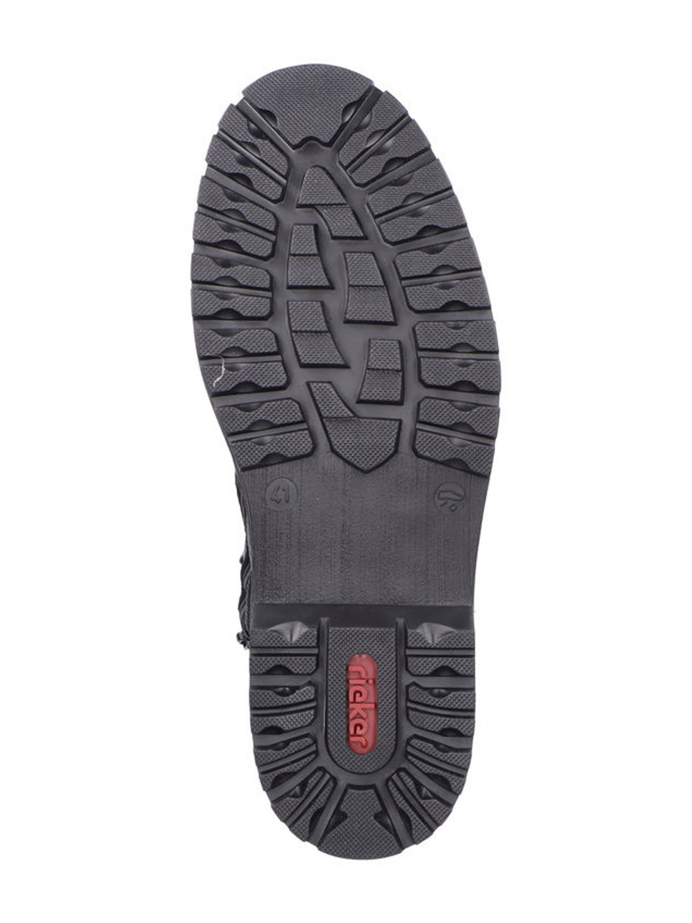 Rieker - Botas com atacadores em preto