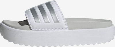 ADIDAS SPORTSWEAR Plážová/koupací obuv 'adilette' - stříbrná / bílá, Produkt