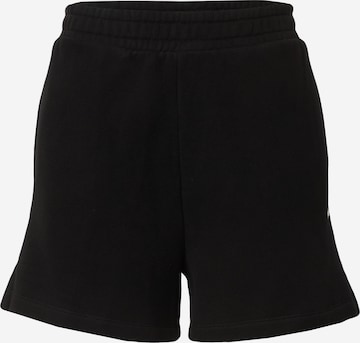 VANS Regular Pants in Black: front