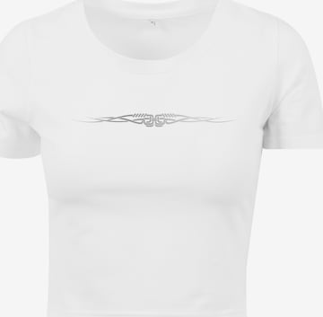 T-shirt Merchcode en blanc : devant