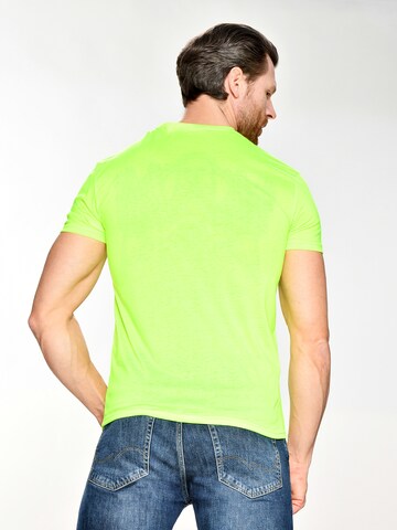 TOP GUN T-Shirt ' Radiate ' in Gelb