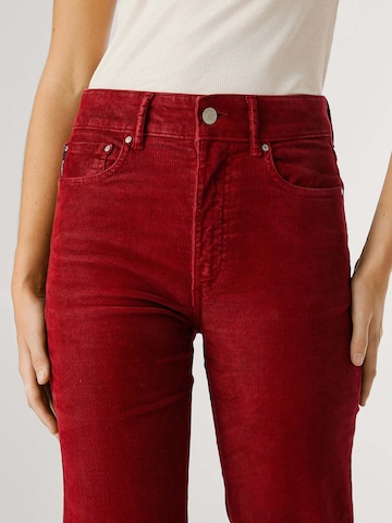 Pepe Jeans Regular Jeans 'CORDUROY' in Rood