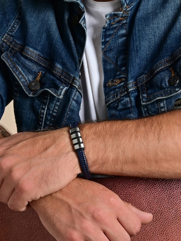 Akzent Bracelet 'Geri, langlebig' in Blue: front