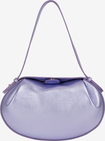 NAEMI Handbag in Purple: front