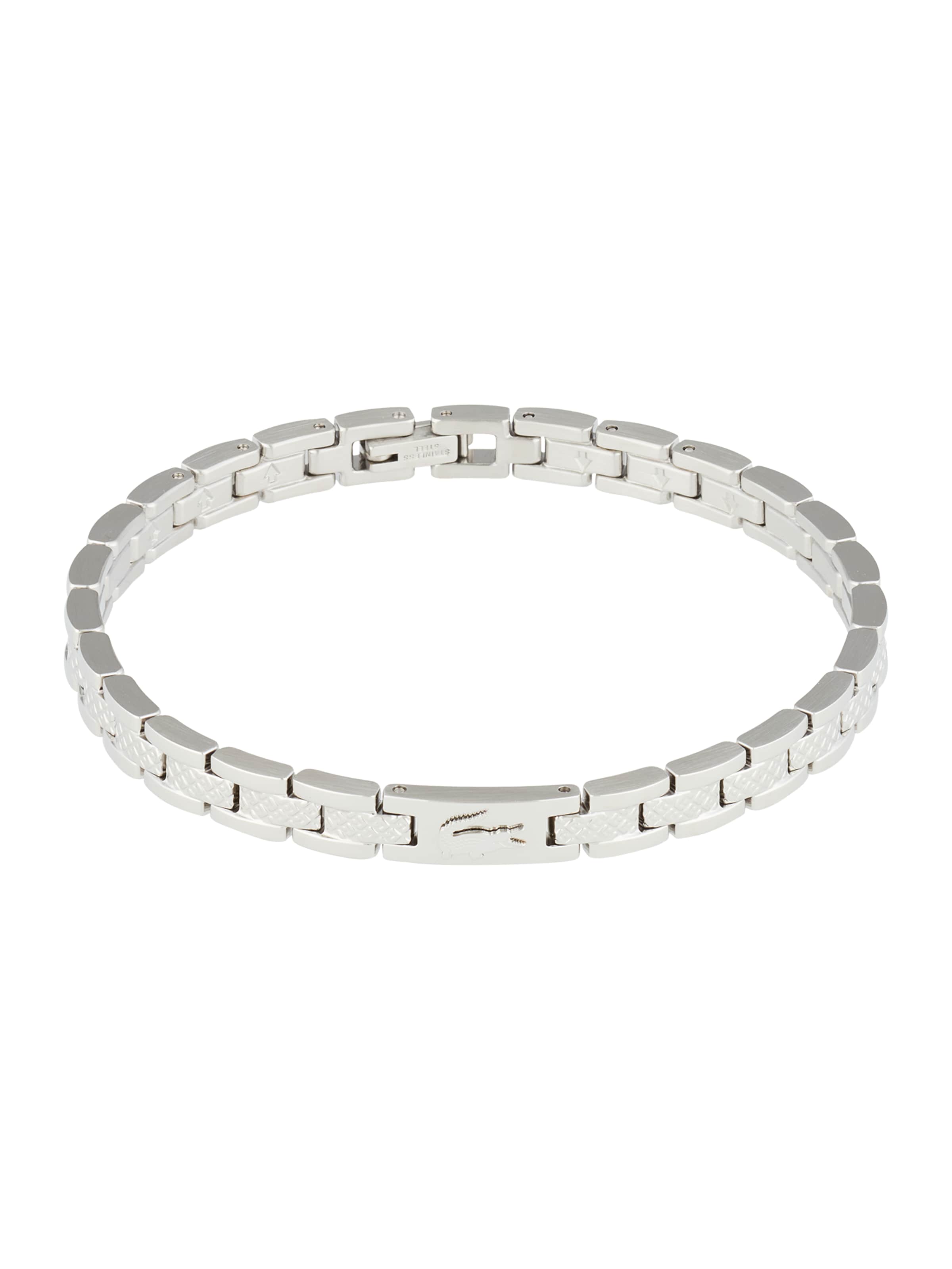 LACOSTE Opaska 'METROPOLE' w kolorze srebrny: przód