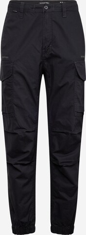 Tapered Pantaloni cargo 'Combat' di G-Star RAW in nero: frontale