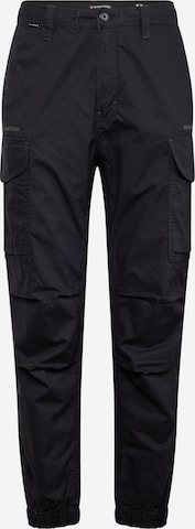 G-Star RAW Tapered Cargo Pants 'Combat' in Black: front