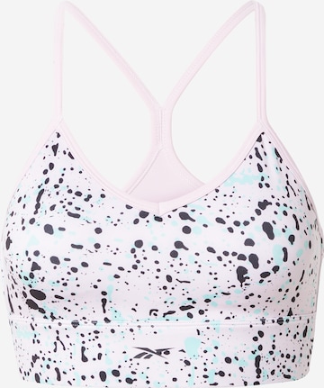 Reebok Sport bh 'Workout Ready' in Lila: voorkant