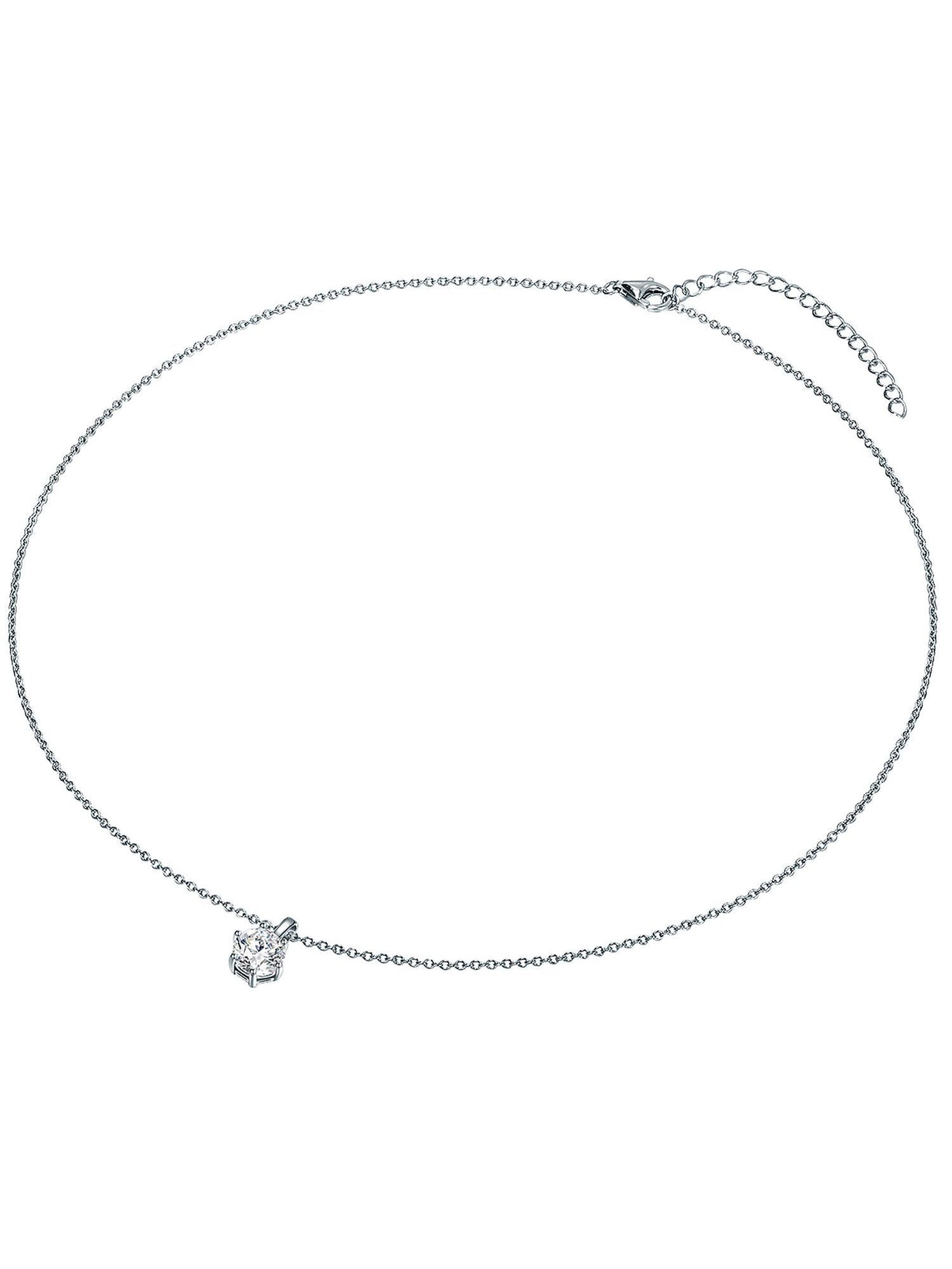 Trilani Ketting in Zilver: voorkant