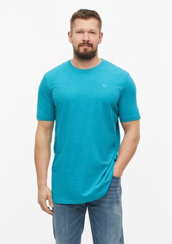 T-Shirt s.Oliver Men Tall Sizes en bleu : devant
