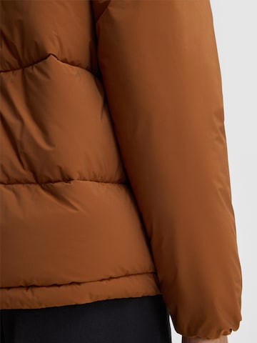 STRELLSON Winter Jacket 'Smooth' in Brown