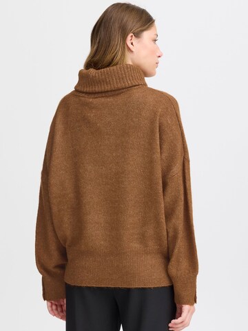 ICHI Sweater 'Kamara' in Brown