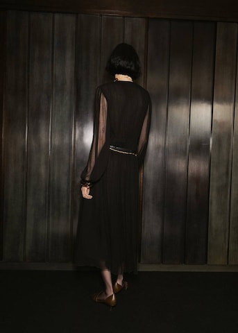 MANGO Abendkleid in Schwarz