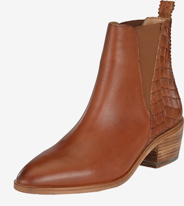 Crickit Chelsea boots 'Diana' in Bruin: voorkant