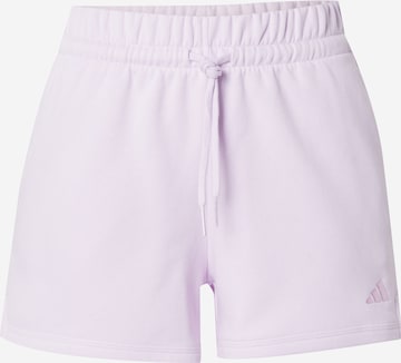 ADIDAS SPORTSWEAR Sports trousers in Pink: front