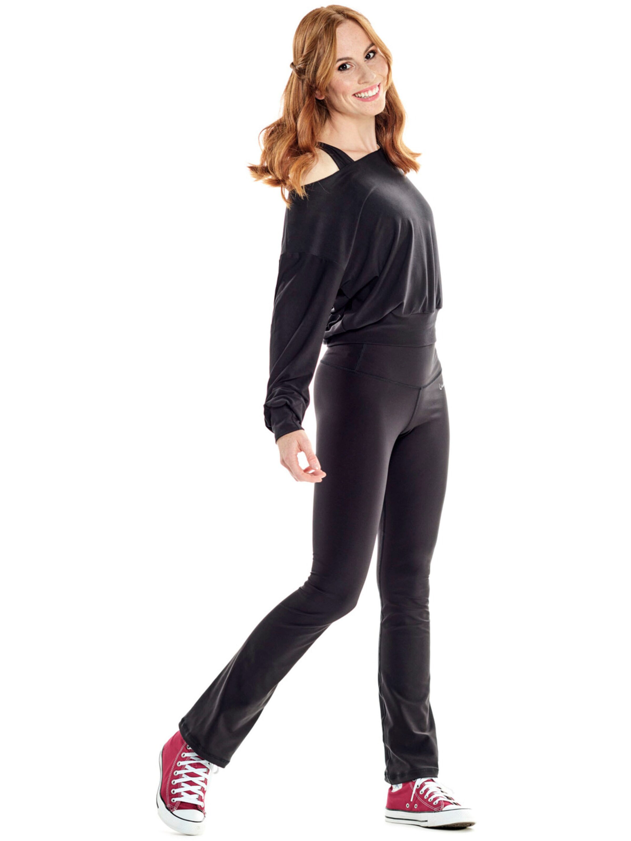 Winshape Funktionsshirt 'LS003LS' in Schwarz