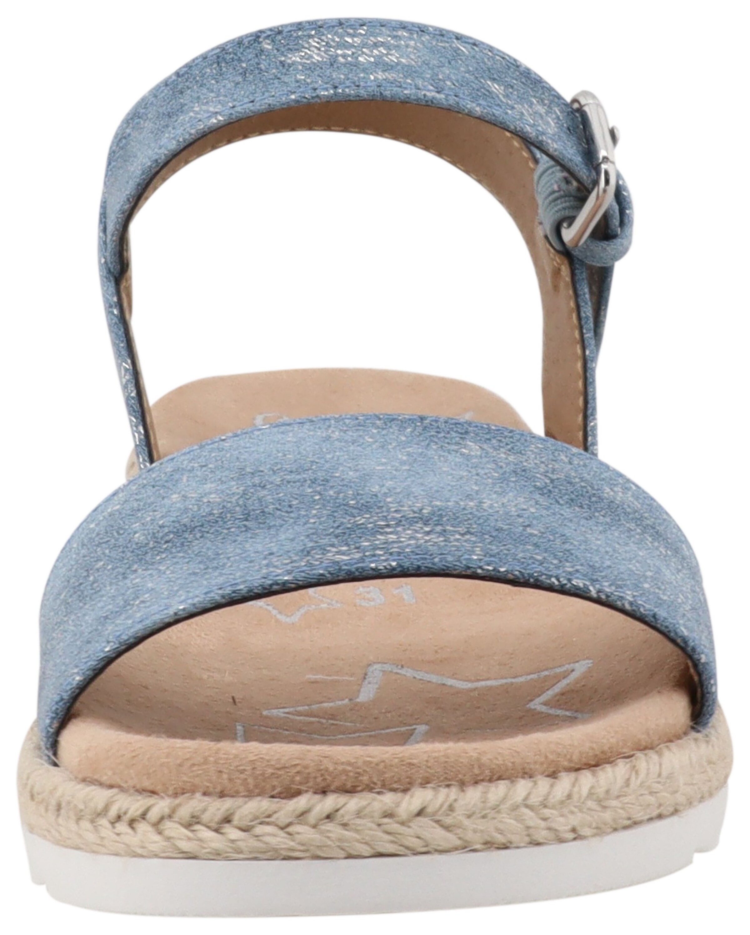 TOM TAILOR Sandals in Blue