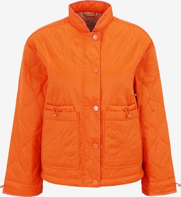 RINO & PELLE Between-Season Jacket 'Buena' in Orange: front