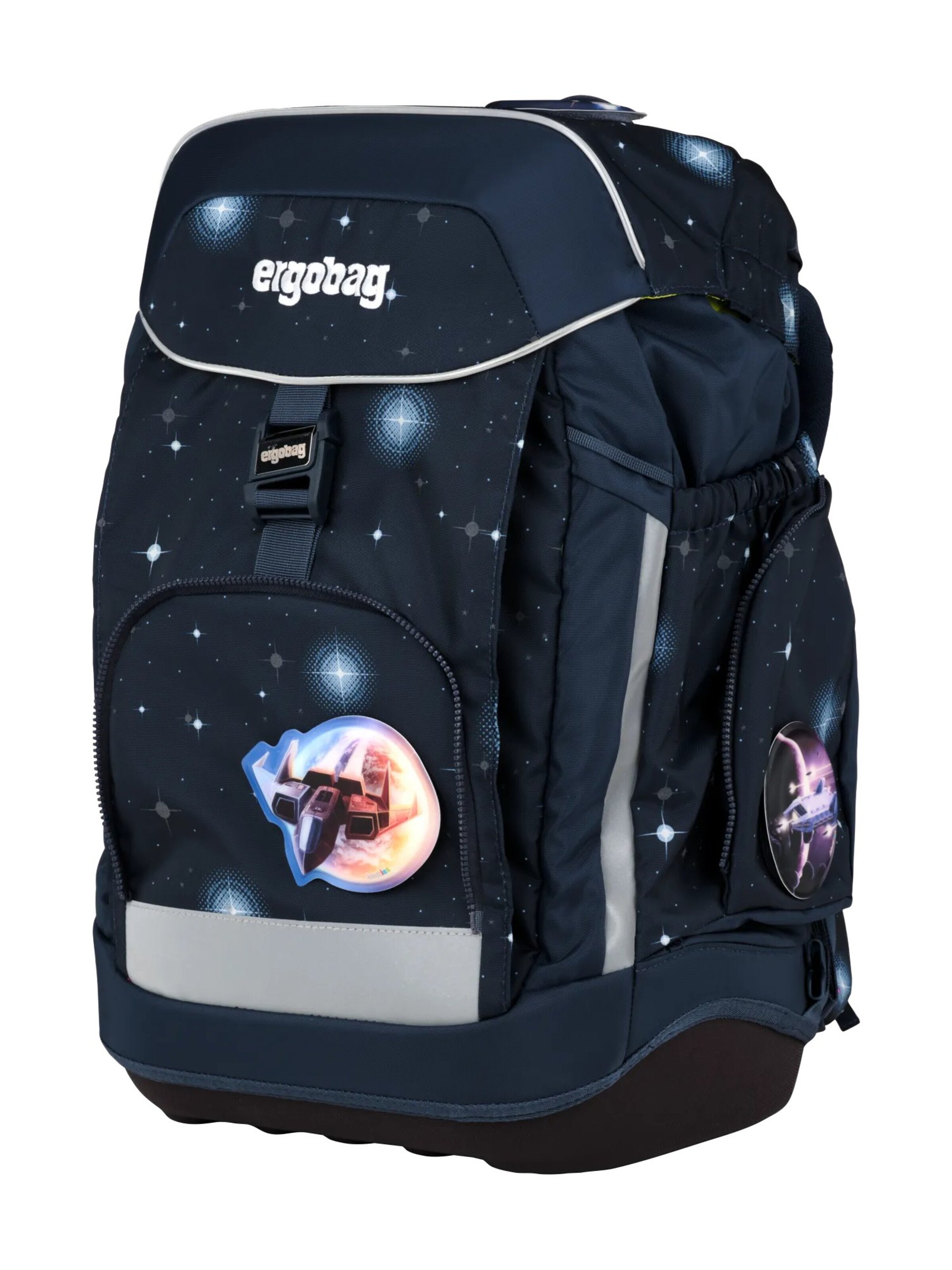 ergobag Backpack 'Schulranzen-Set maxi Set' in Blue