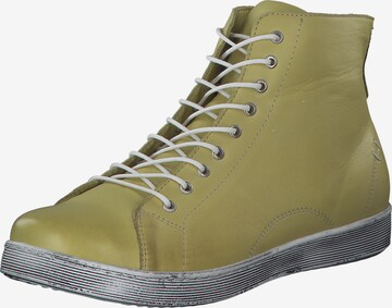 Esgano Sneakers hoog '0341500' in Groen: voorkant