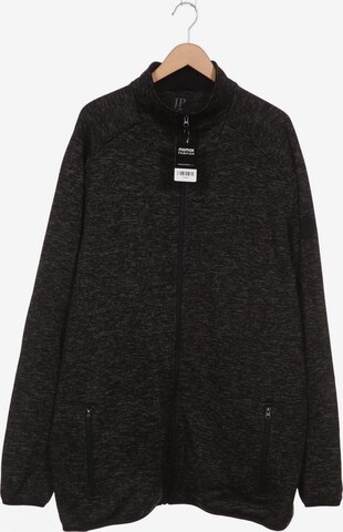 JP1880 Sweatshirt & Zip-Up Hoodie in 6XL in Black: front
