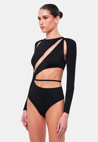 OW Collection Shirtbody 'Astral' i sort