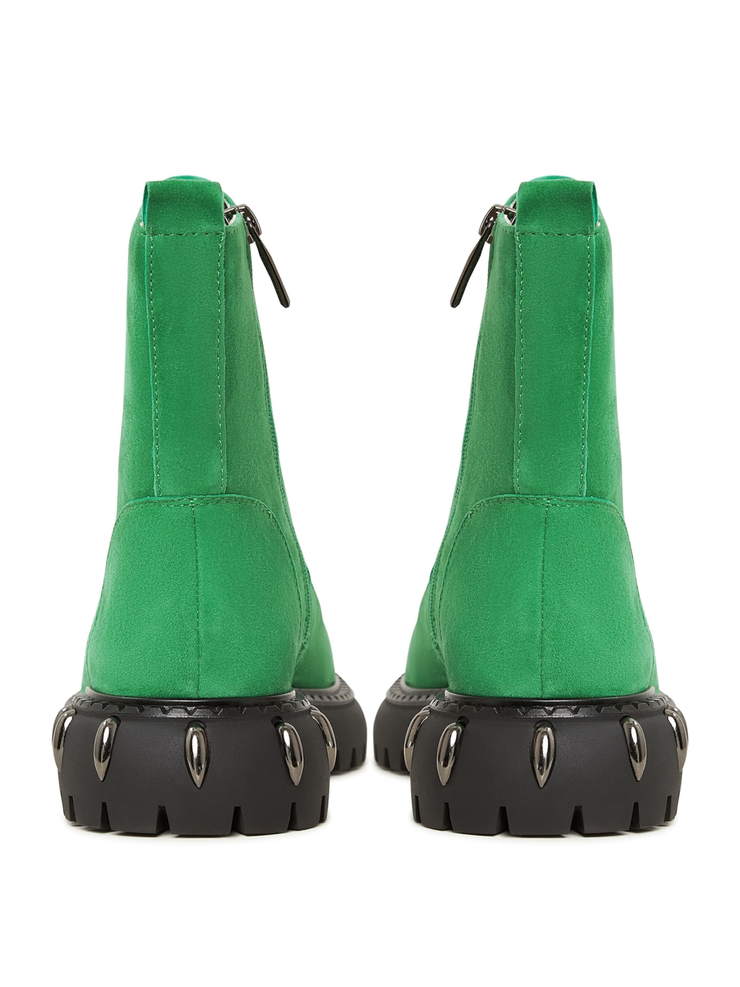 CESARE GASPARI - Botines con cordones en verde