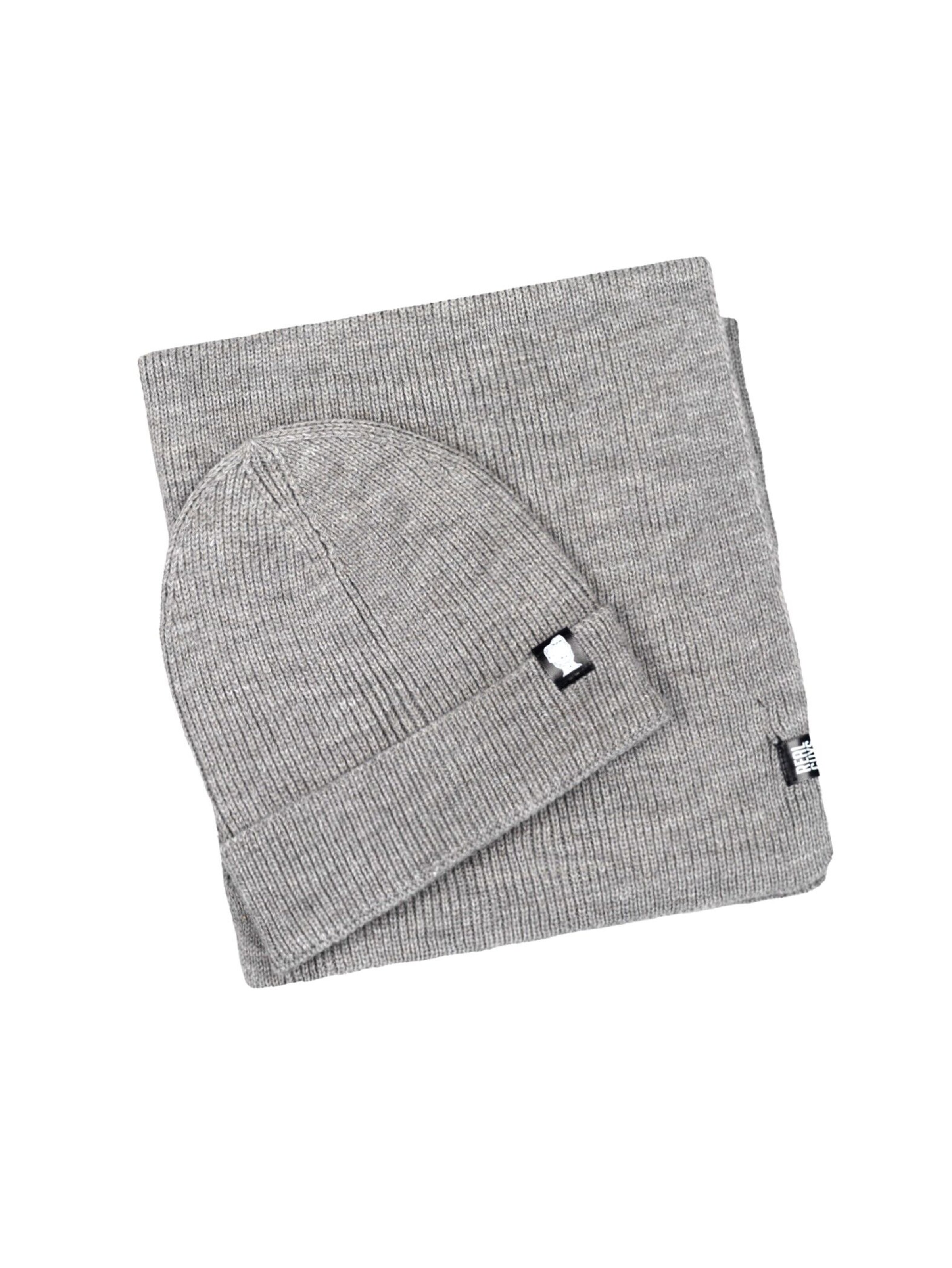 Bonnet Real Guys en gris : devant
